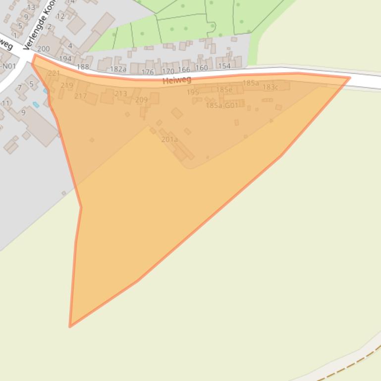 Kaart van postcodegebied 6351HT.