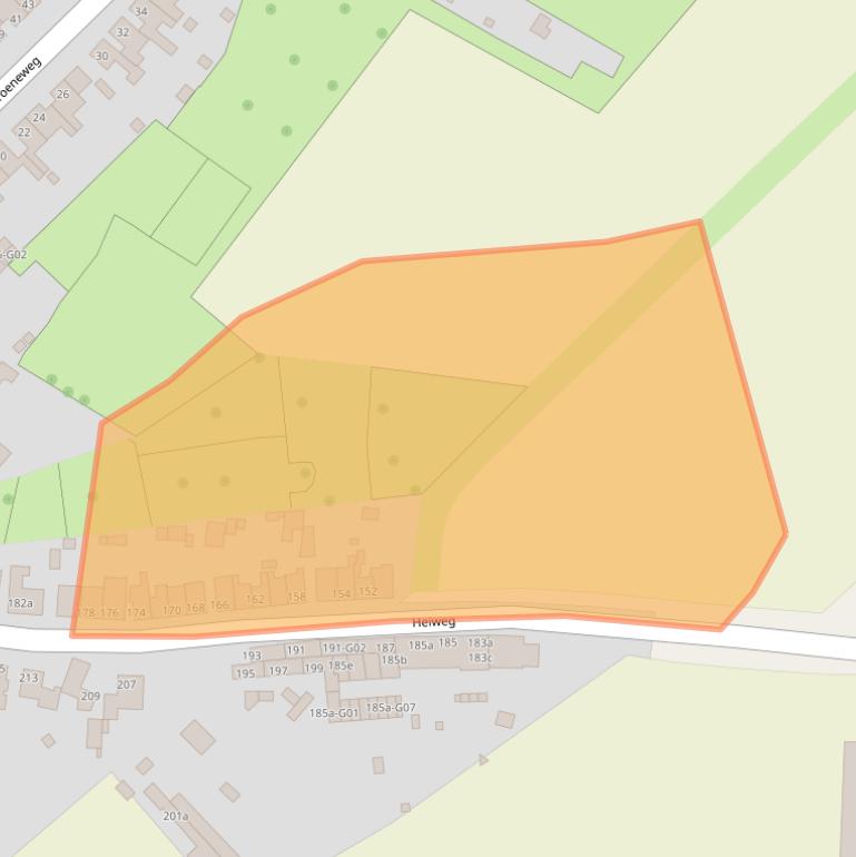 Kaart van postcodegebied 6351HX.
