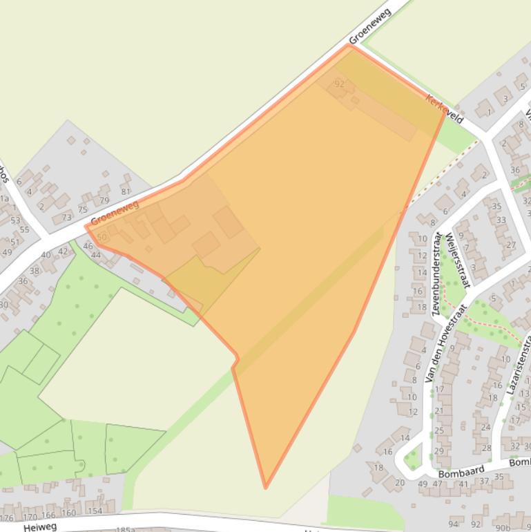 Kaart van postcodegebied 6351JL.