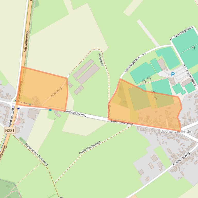 Kaart van postcodegebied 6351JR.