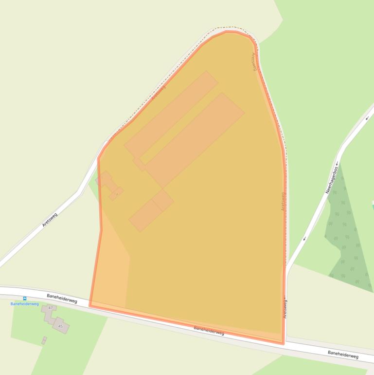 Kaart van postcodegebied 6351JX.