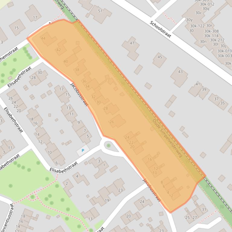 Kaart van postcodegebied 6351LC.