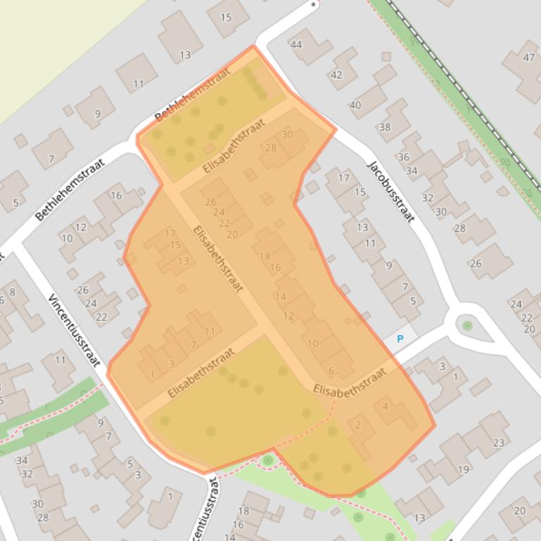 Kaart van postcodegebied 6351LH.