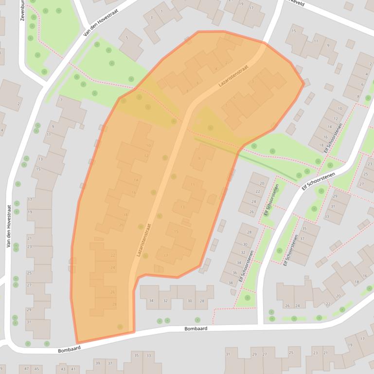 Kaart van postcodegebied 6351ME.