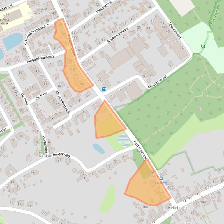 Kaart van postcodegebied 6361AK.