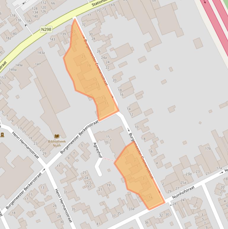 Kaart van postcodegebied 6361BP.