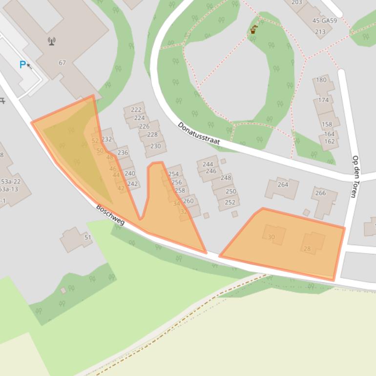 Kaart van postcodegebied 6361CX.