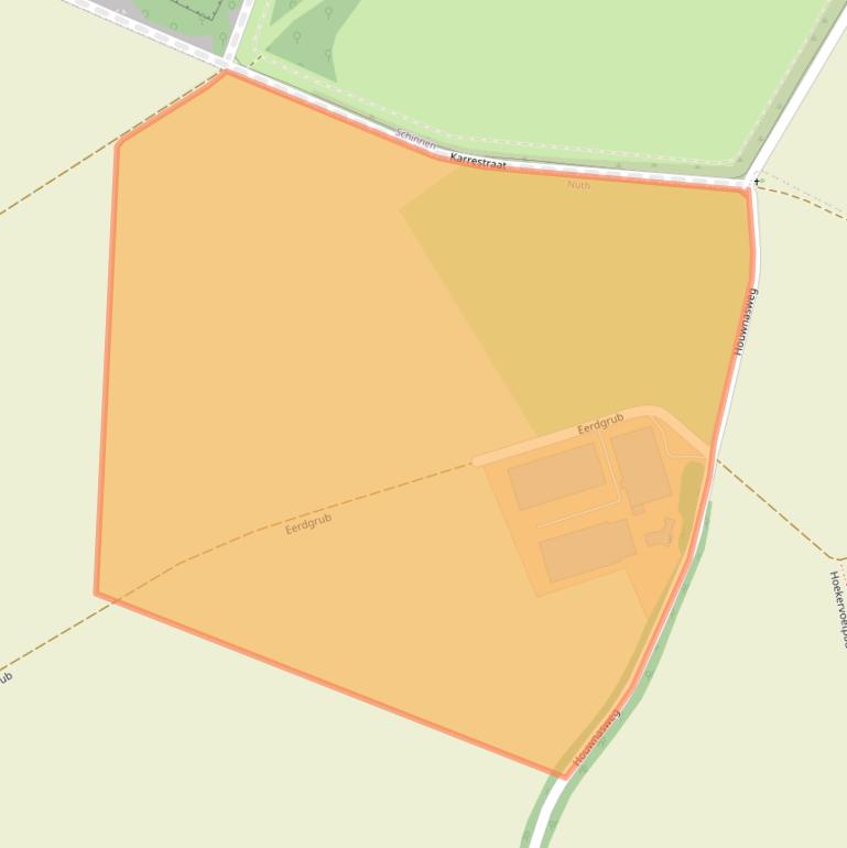 Kaart van postcodegebied 6361DX.