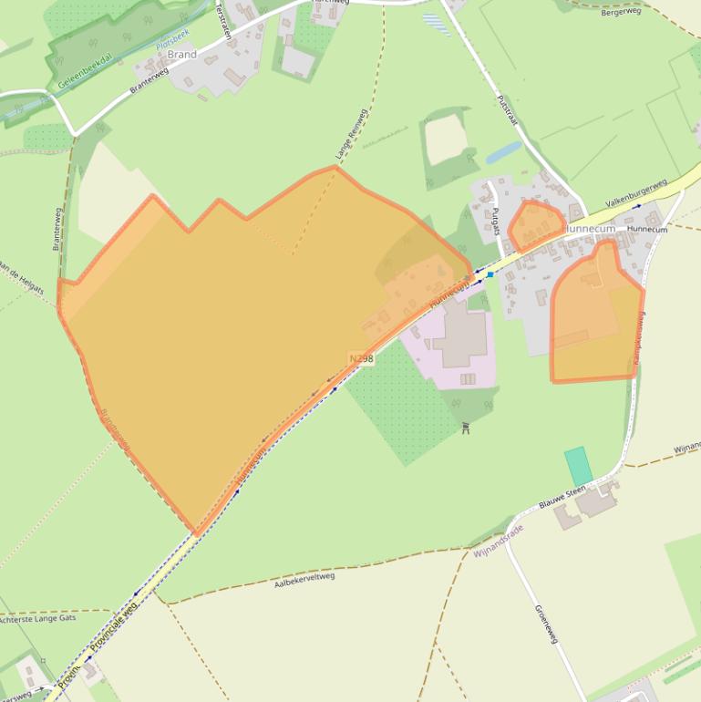 Kaart van postcodegebied 6361EG.