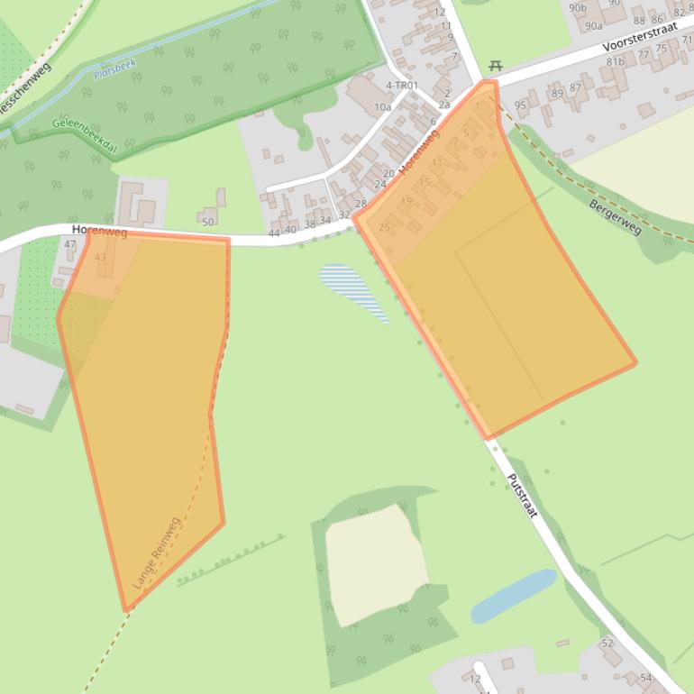 Kaart van postcodegebied 6361GC.