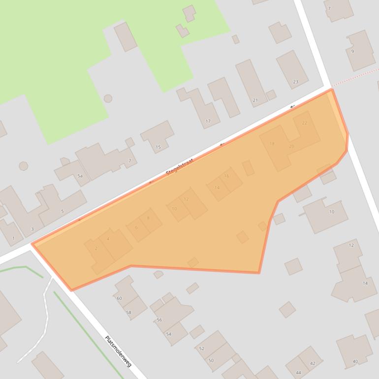 Kaart van postcodegebied 6361GV.