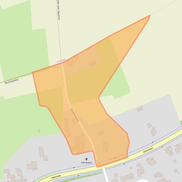 Kaart van postcodegebied 6361HM.