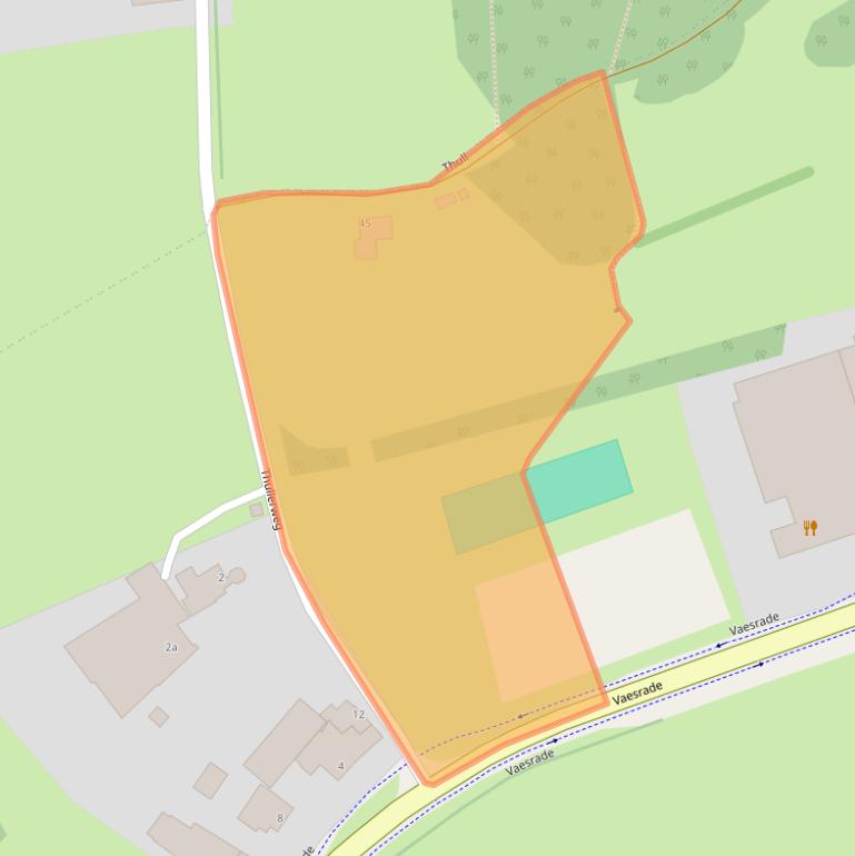 Kaart van postcodegebied 6361HZ.