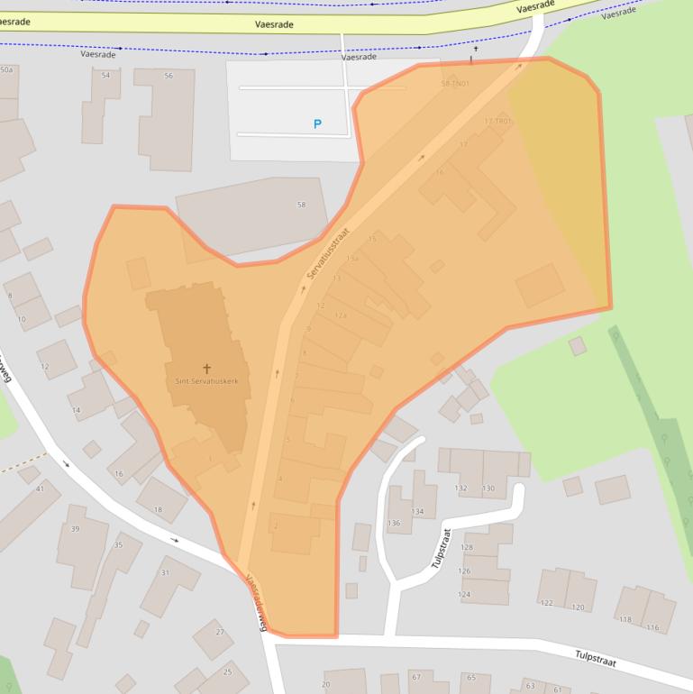 Kaart van postcodegebied 6361JK.