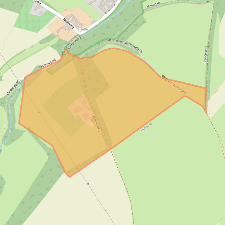 Kaart van postcodegebied 6361JN.