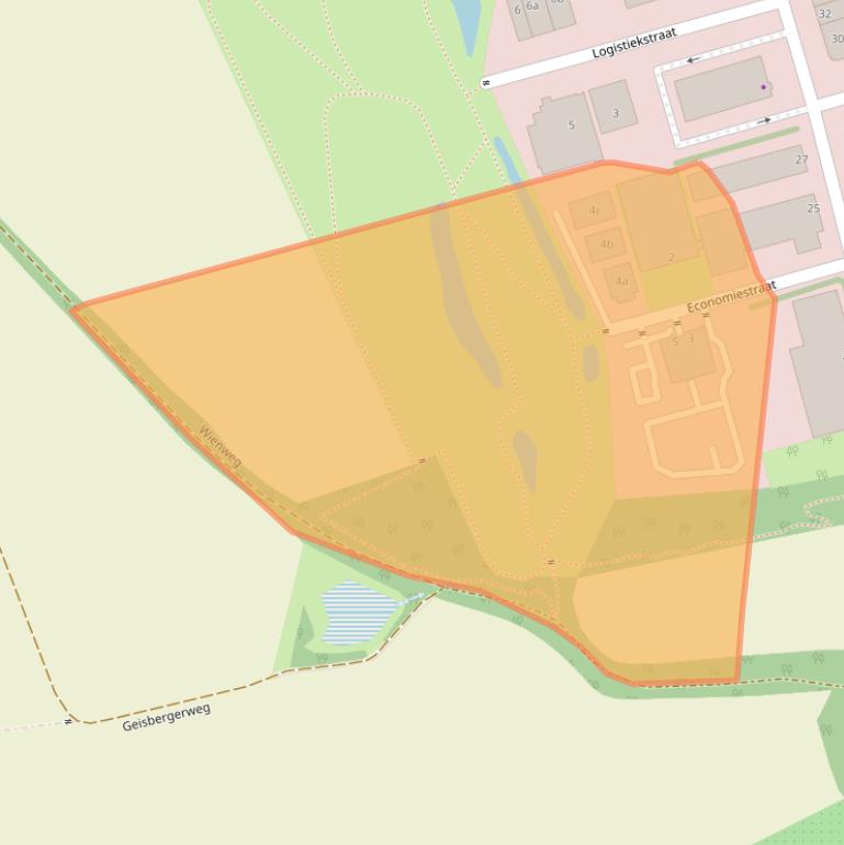 Kaart van postcodegebied 6361KD.