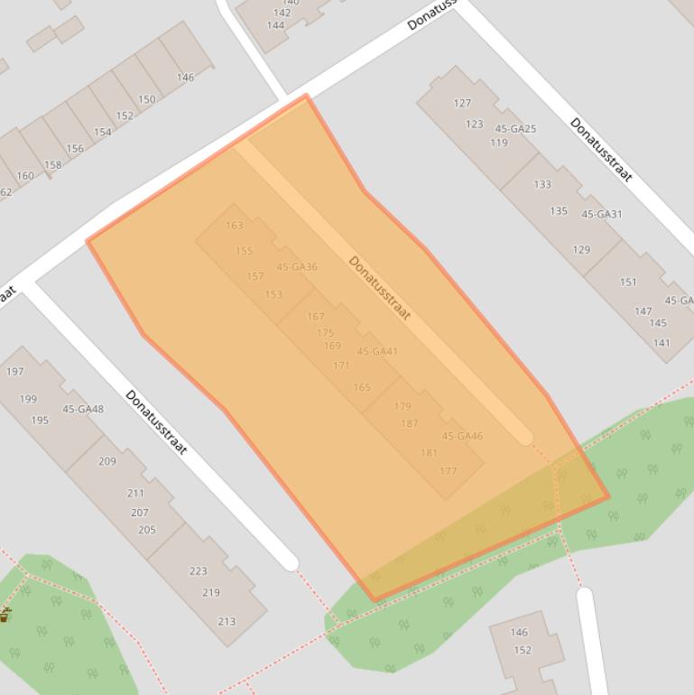 Kaart van postcodegebied 6361TN.