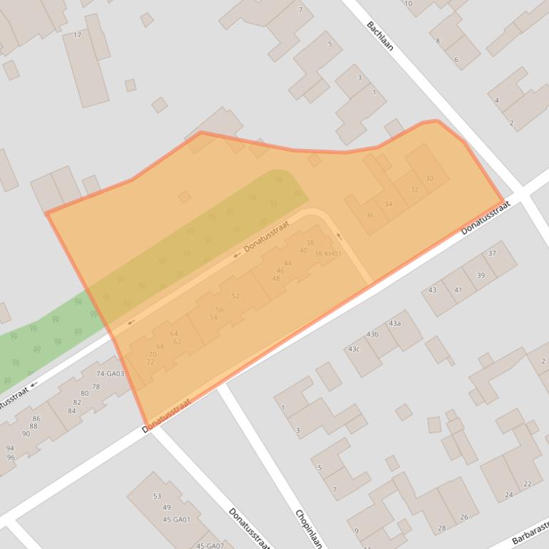 Kaart van postcodegebied 6361TS.