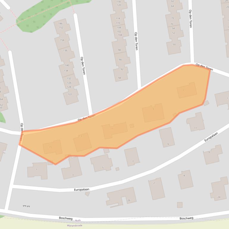 Kaart van postcodegebied 6361VC.