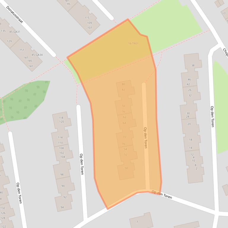 Kaart van postcodegebied 6361VE.