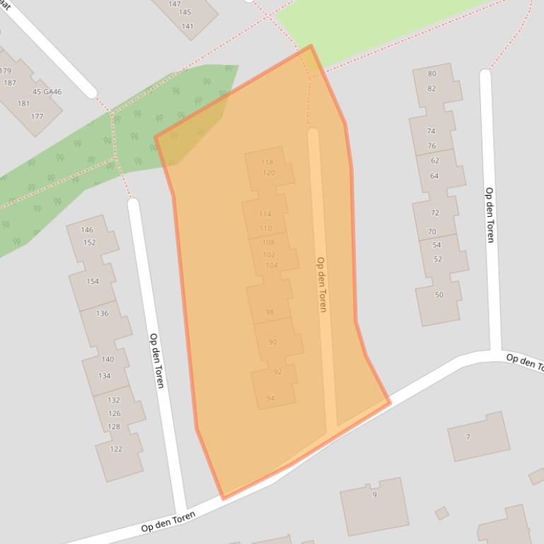 Kaart van postcodegebied 6361VG.