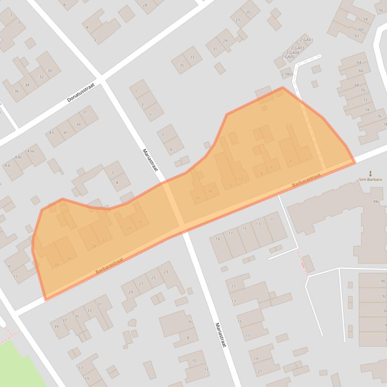 Kaart van postcodegebied 6361VL.