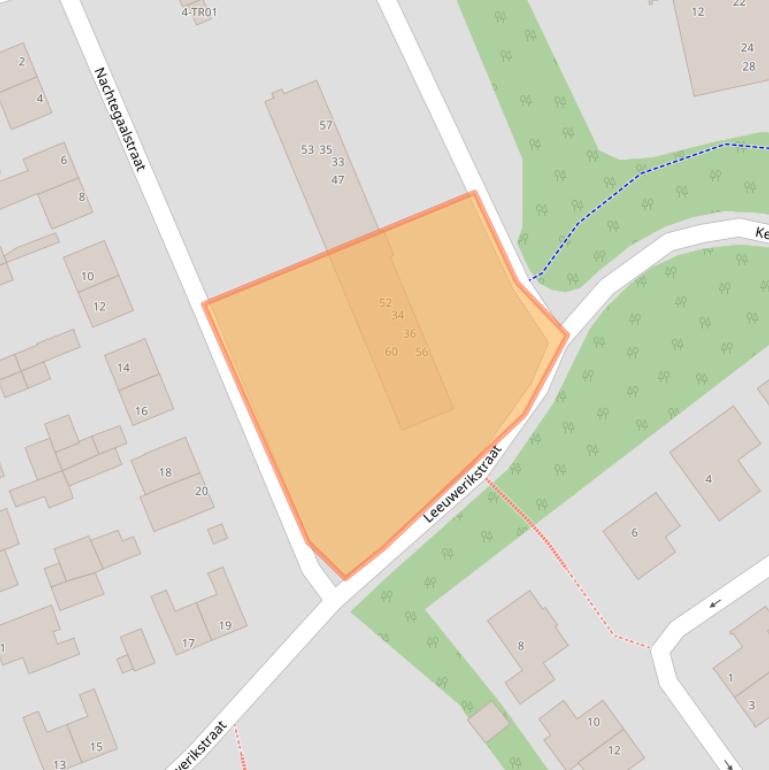 Kaart van postcodegebied 6361VW.