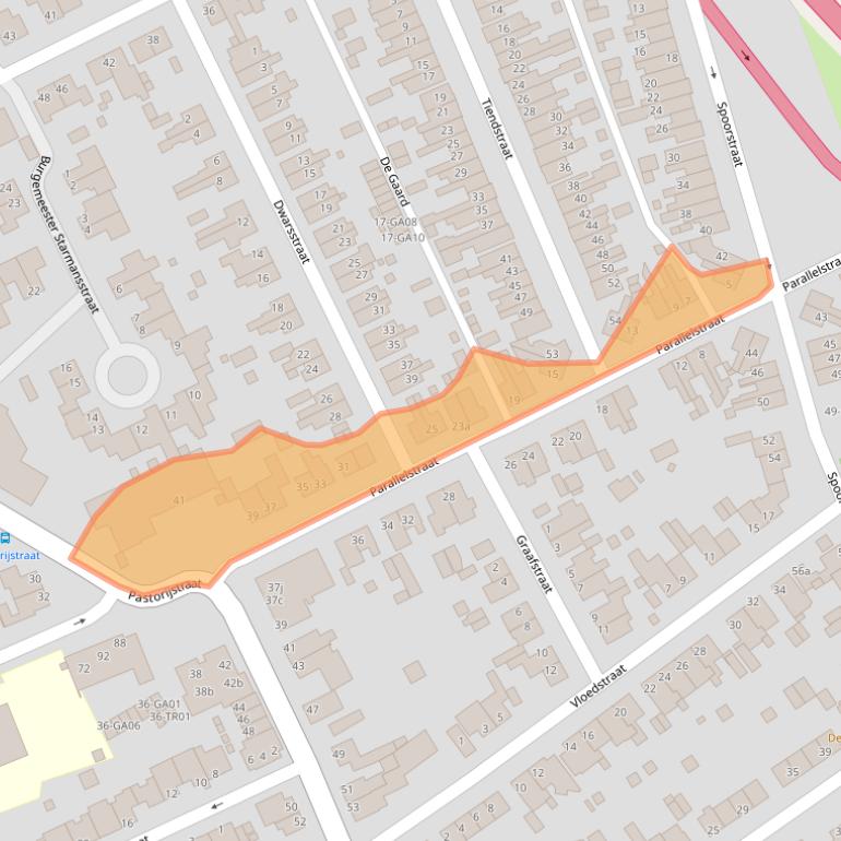 Kaart van postcodegebied 6361XK.