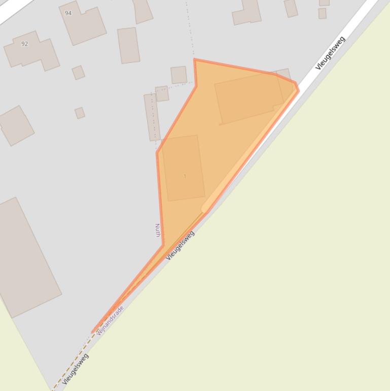 Kaart van postcodegebied 6363CZ.