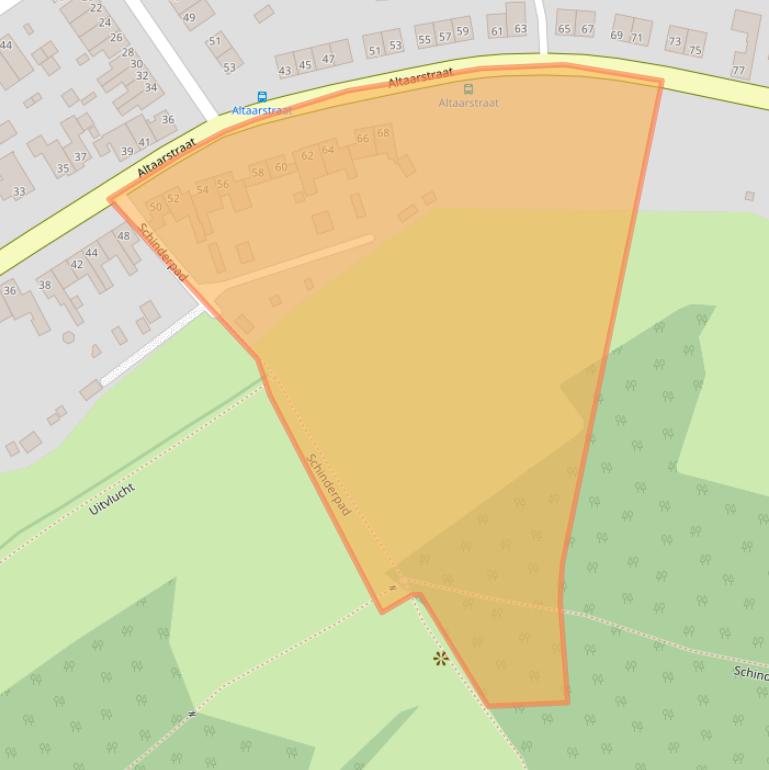 Kaart van postcodegebied 6365AL.