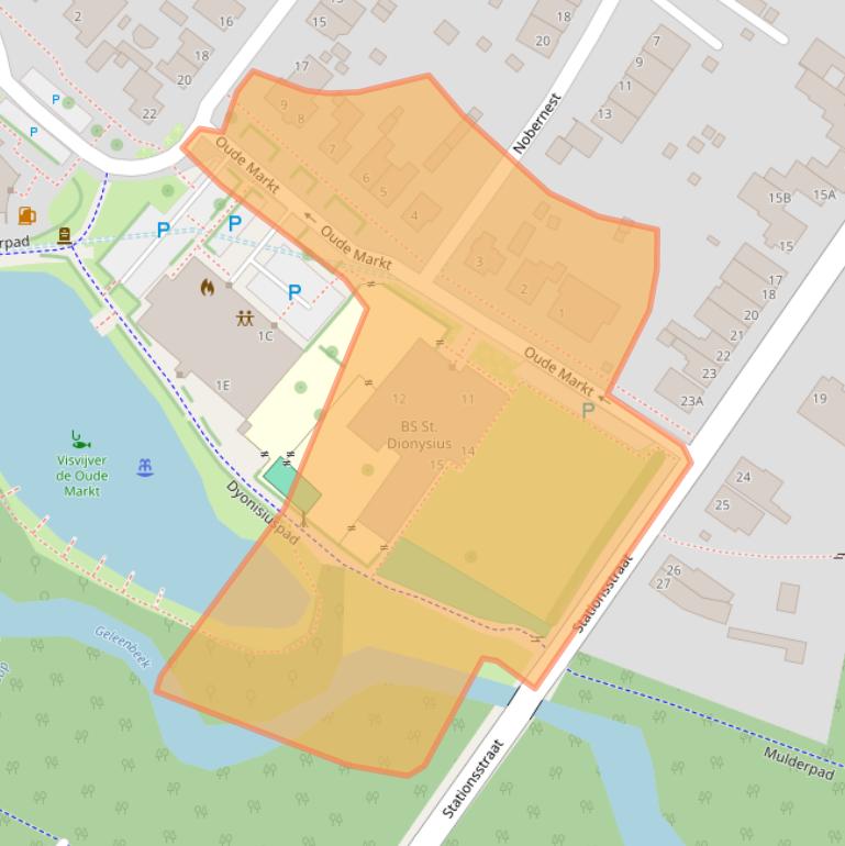 Kaart van postcodegebied 6365CJ.