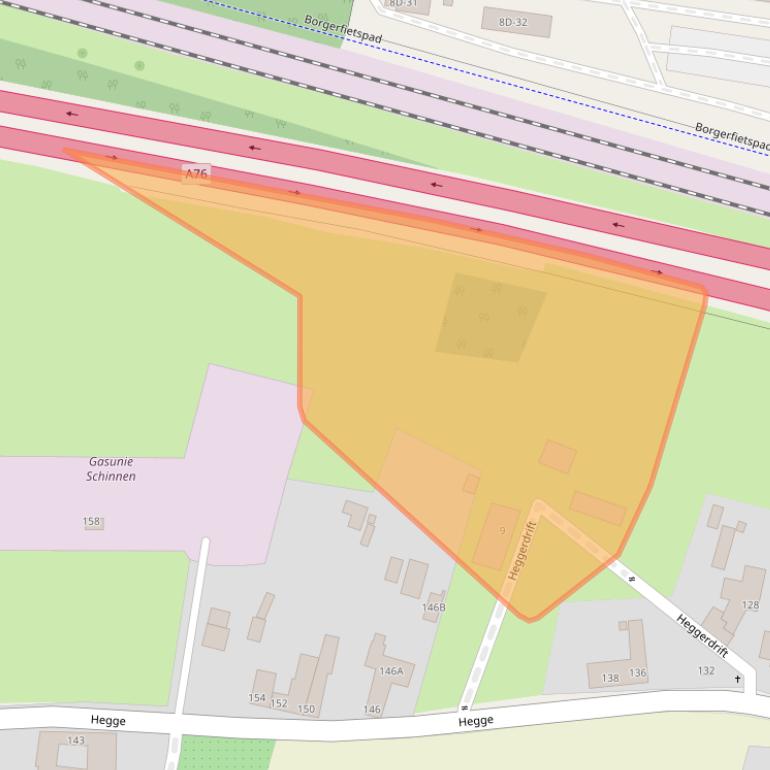 Kaart van postcodegebied 6365EV.