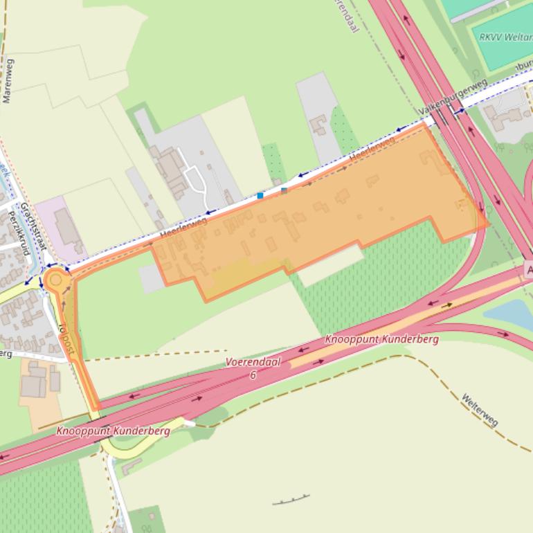 Kaart van postcodegebied 6367AJ.