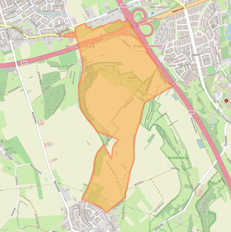 Kaart van postcodegebied 6367AK.