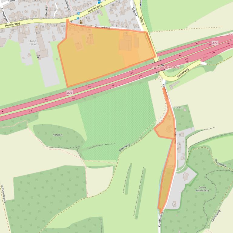 Kaart van postcodegebied 6367AL.