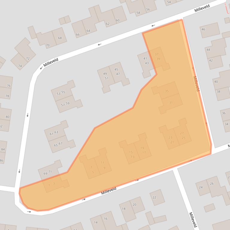 Kaart van postcodegebied 6367AP.