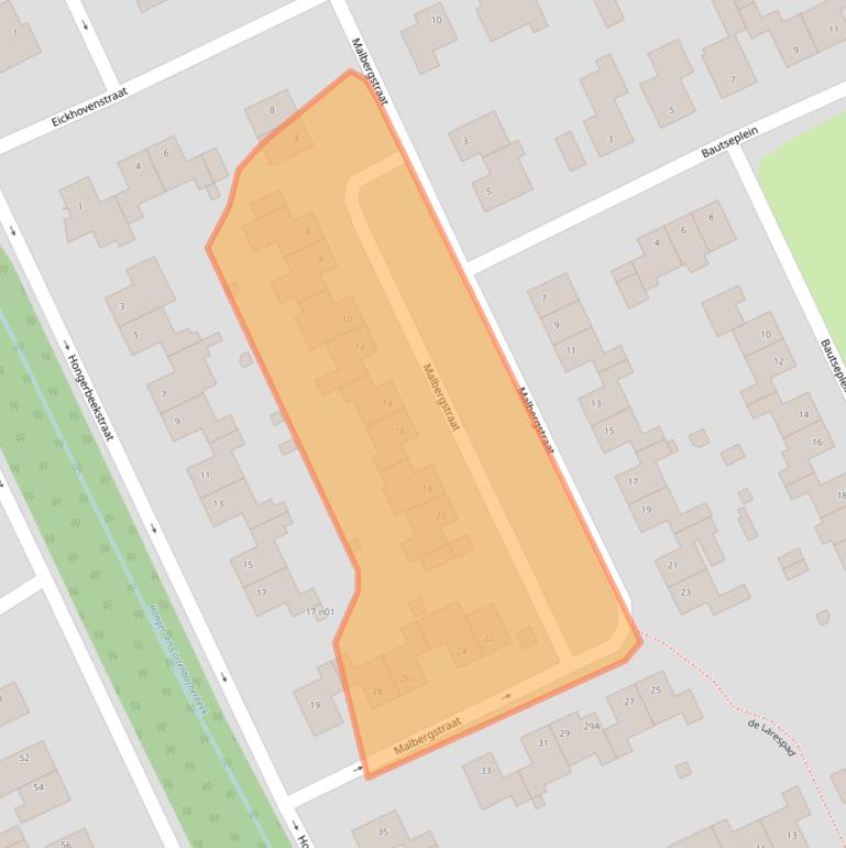 Kaart van postcodegebied 6367BV.