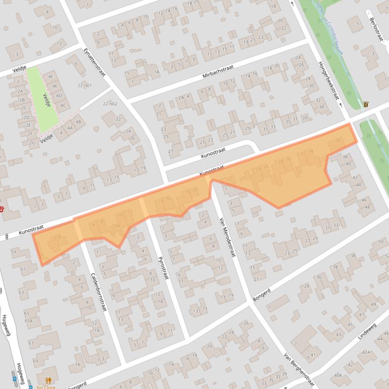 Kaart van postcodegebied 6367CT.