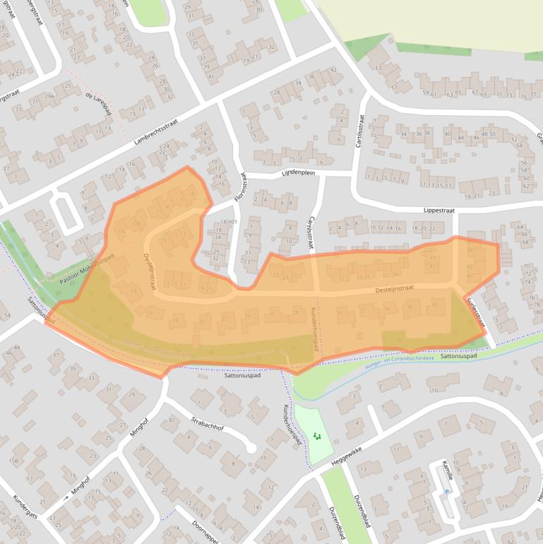 Kaart van postcodegebied 6367DA.