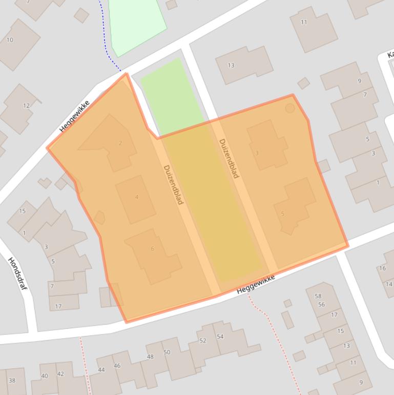 Kaart van postcodegebied 6367DS.