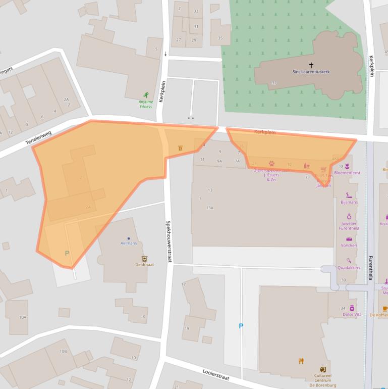 Kaart van postcodegebied 6367ER.