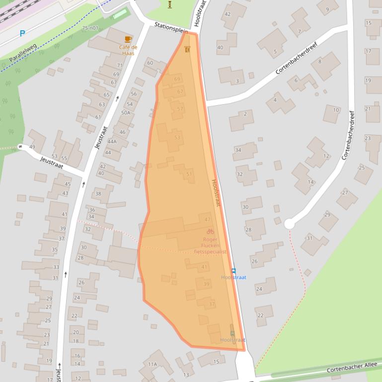 Kaart van postcodegebied 6367GB.