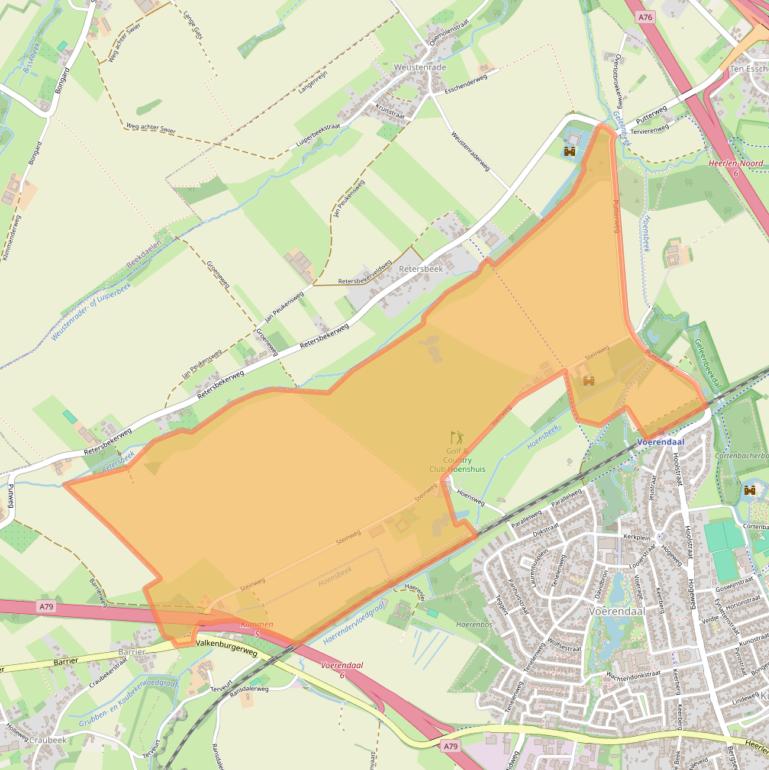 Kaart van postcodegebied 6367GM.