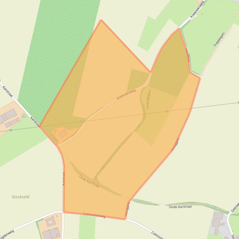 Kaart van postcodegebied 6367GZ.