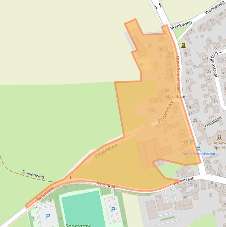 Kaart van postcodegebied 6367HD.