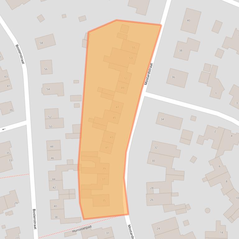 Kaart van postcodegebied 6367HS.