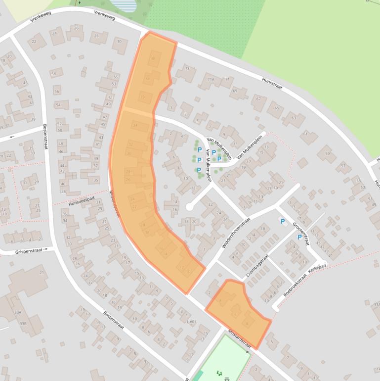 Kaart van postcodegebied 6367HT.