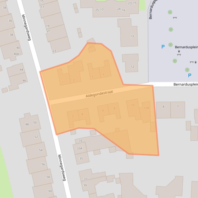 Kaart van postcodegebied 6367KD.