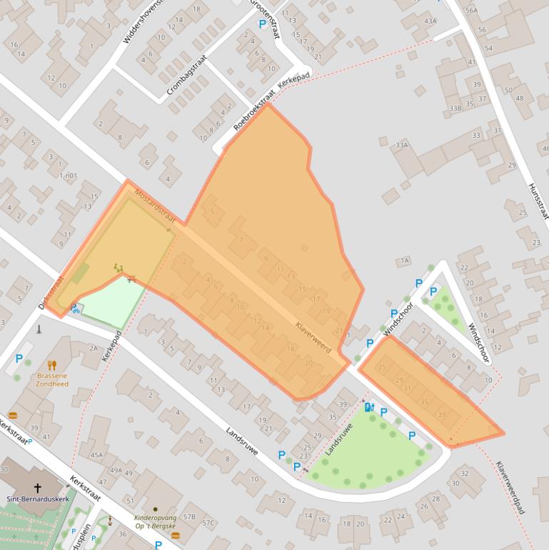 Kaart van postcodegebied 6367MD.