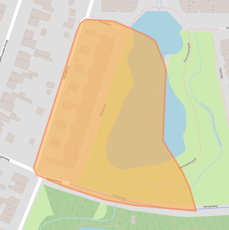 Kaart van postcodegebied 6367TJ.